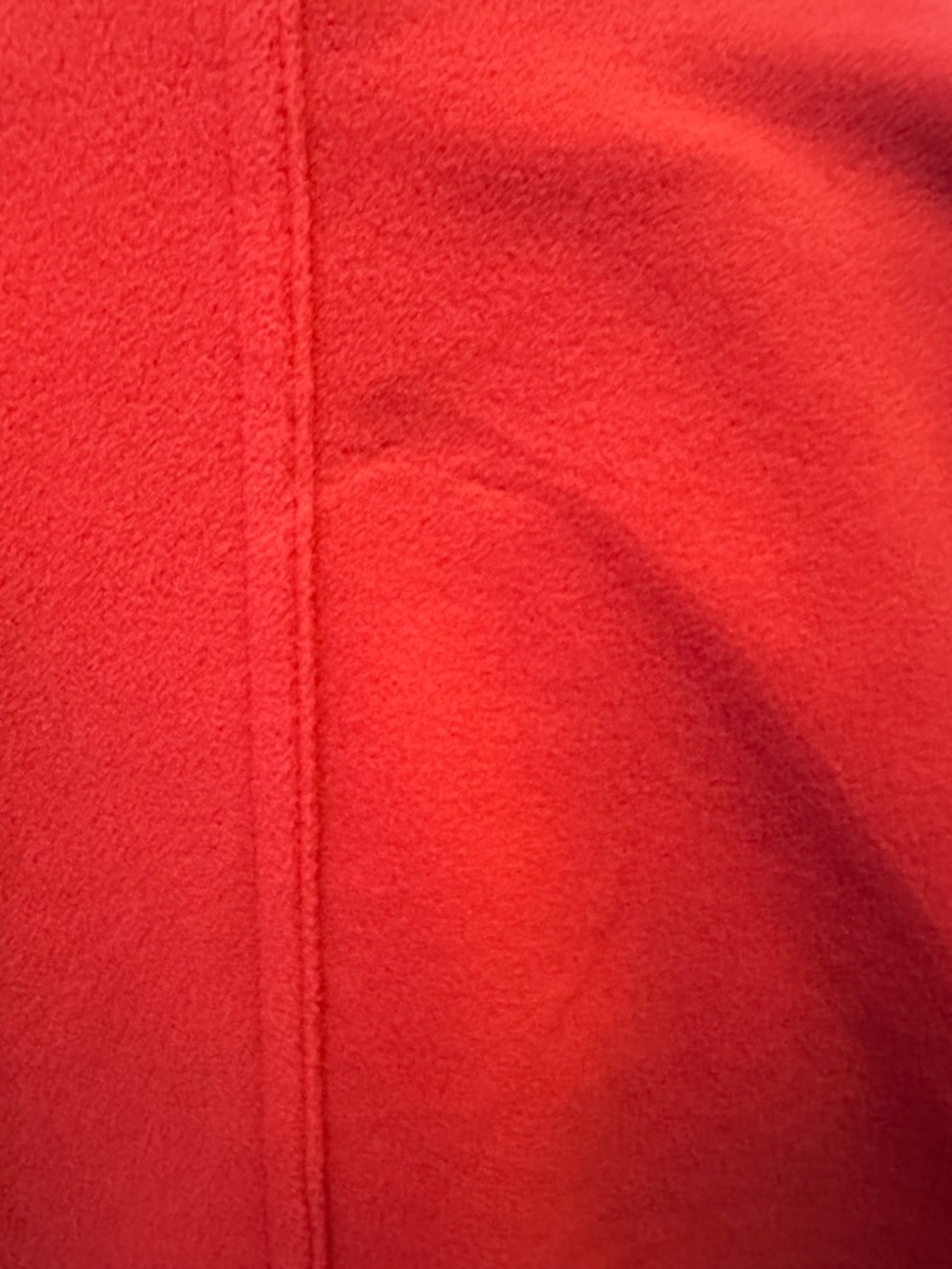 ATHLETA Zion Microfleece Full Zip Athletic Baseball Jacket Red/Orange - Picture 11 of 12